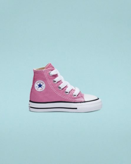 Tenisky Vysoke Converse Chuck Taylor All Star Klasické Dievcenske Ruzove | SK CIEFL3